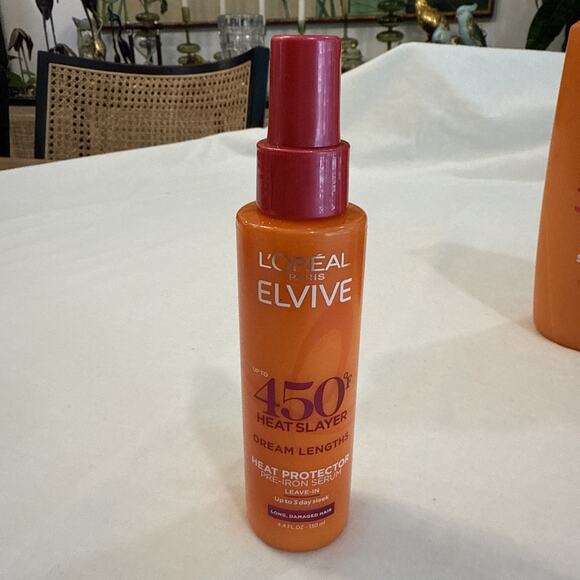 L'Oreal Paris Elvive Dream Lengths Shampoo & Conditioner , Heat Spray & Mask Kit - Picture 2 of 4